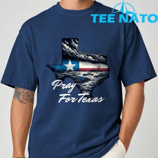 Texas Stronger Pray For Texas Hill Country Shirt - Image 8