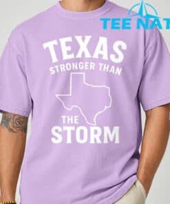Texas Stronger Than The Storm T Shirt 5