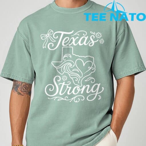 Texas Stronger Than The Storm TShirt - Image 2