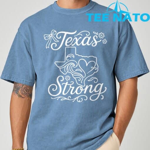 Texas Stronger Than The Storm TShirt - Image 3