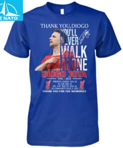 Thank You Diogo Jota Liverpool FC Youll Never Walk Alone Fan Shirt4