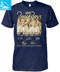 The Beach Boys 65th Anniversary 1961 2026 Thank You For Your Music Memories Shirt4