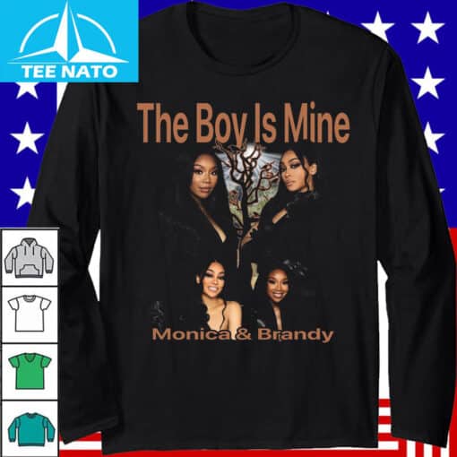 The Boy Is Mine Monica & Brandy R&B Music Shirt - Image 3