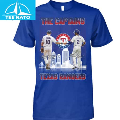 The Captains Texas Rangers Baseball Shirt