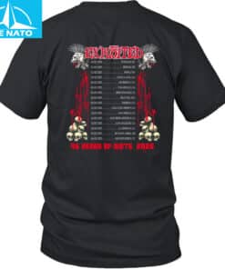 The Exploited Tour 2025 Shirt2