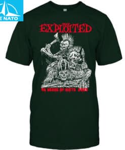 The Exploited Tour 2025 Shirt3