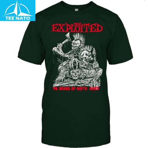 The Exploited Tour 2025 Shirt - Image 4