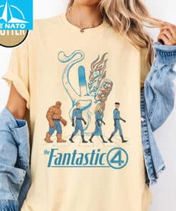 The Fantastic Four Abbey Road Parody Shirt3