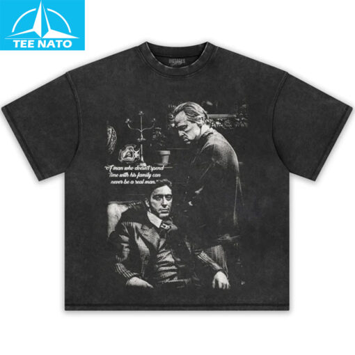 The Godfather Family Quote Graphic Shirt - Image 3
