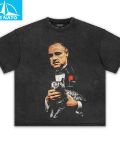 The Godfather Vito Corleone Cat Shirt2