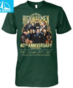 The Highwaymen 40th Anniversary 1985 2025 Thank You For The Memories Shirt2