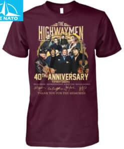The Highwaymen 40th Anniversary 1985 2025 Thank You For The Memories Shirt3