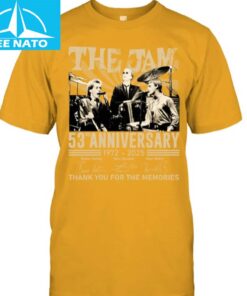 The Jam 53rd Anniversary 1972 2025 Band Shirt2