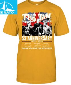 The Jam 53rd Anniversary Union Jack Flag Shirt1