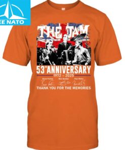 The Jam 53rd Anniversary Union Jack Flag Shirt3