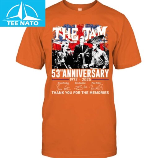The Jam 53rd Anniversary Union Jack Flag Shirt - Image 4