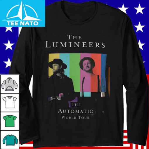 The Lumineers Automatic World Tour Shirt - Image 2