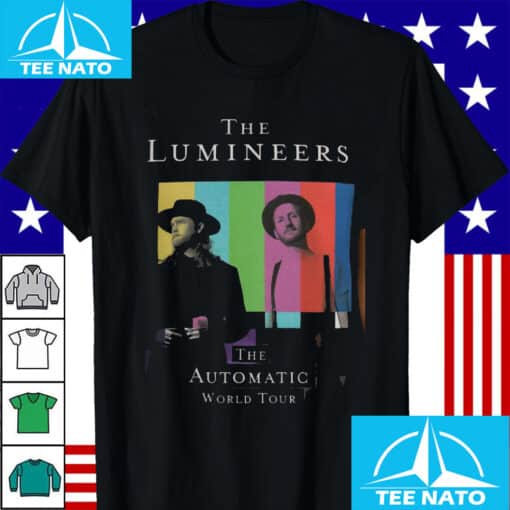 The Lumineers Automatic World Tour Shirt - Image 3