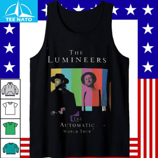 The Lumineers Automatic World Tour Shirt - Image 4