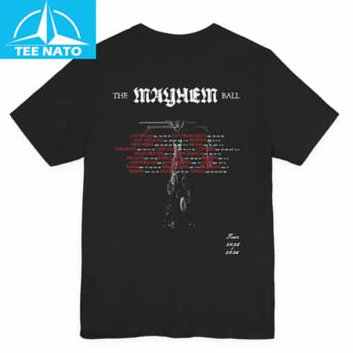 The Mayhem Ball Tour 2025 Shirt - Image 3