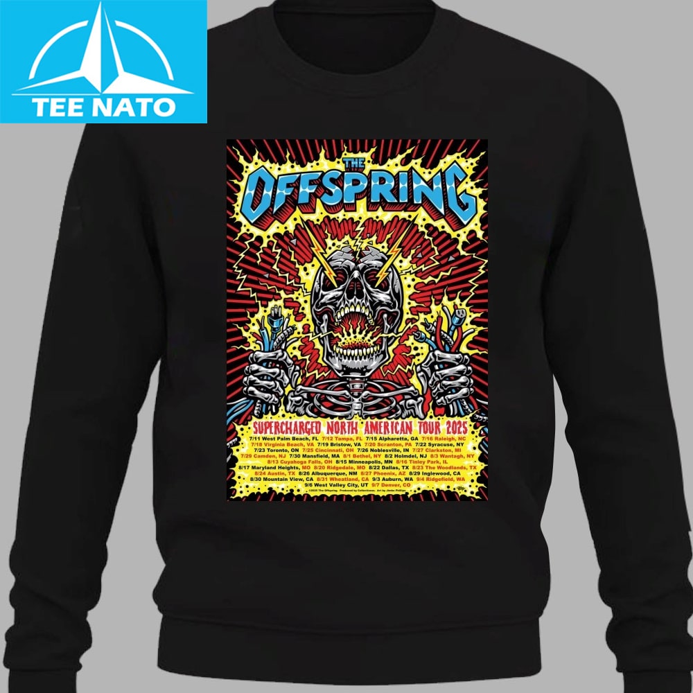 A different design of The Offspring Tour Shirt