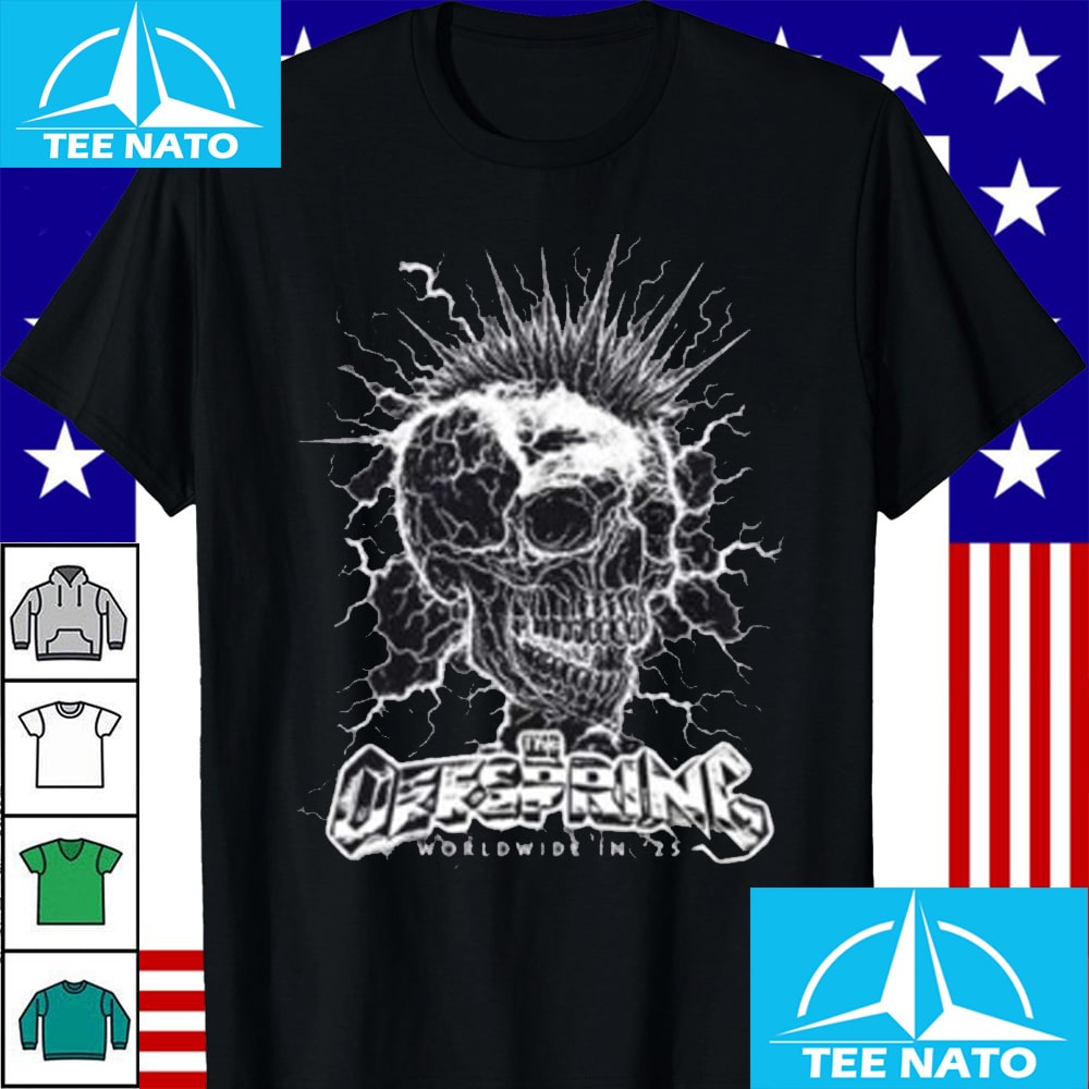 Back view of The Offspring Tour Shirt
