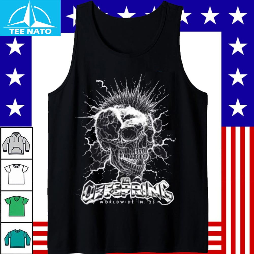 Front view of The Offspring Tour Shirt
