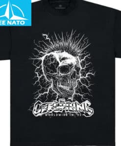 The Offspring Worldwide In 25 Skull Graphic Shirt