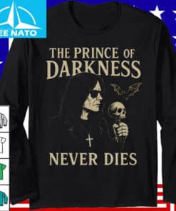 The Prince of Darkness Never Dies Ozzy Osbourne Skull Bat Shirt4