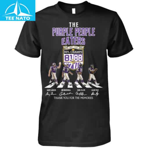 The Purple People Eaters NFL Champs 1969-1988 Shirt