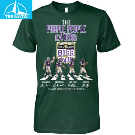The Purple People Eaters NFL Champs 1969-1988 Shirt - Image 3