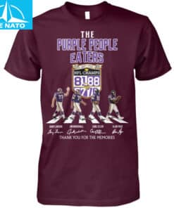 The Purple People Eaters NFL Champs 1969 1988 Shirt3