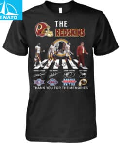 The Redskins Thank You For The Memories Abbey Road Shirt