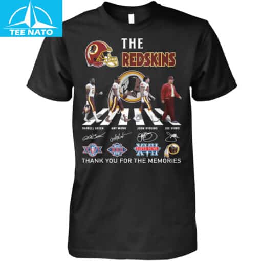 The Redskins Thank You For The Memories Abbey Road Shirt