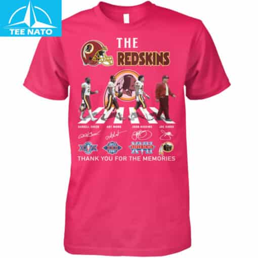 The Redskins Thank You For The Memories Abbey Road Shirt - Image 5