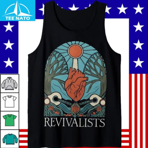 The Revivalists Heart Guitar Shirt - Image 3