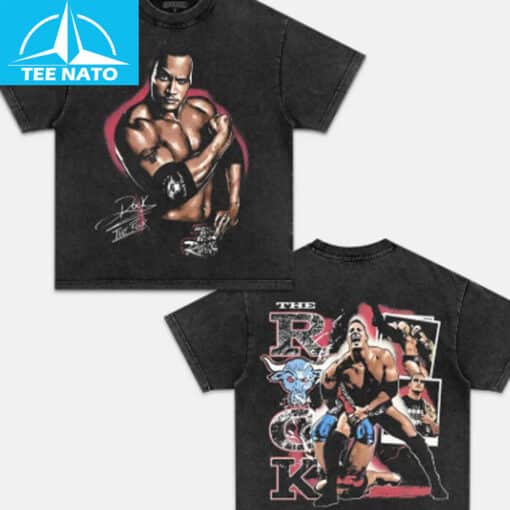 The Rock Dwayne Johnson Wrestling Fan Shirt - Image 3