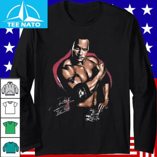 The Rock Dwayne Johnson Wrestling Fan Shirt - Image 2