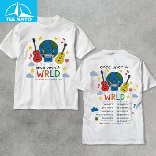 The Rose Once Upon Awrld Tour Shirt - Image 3