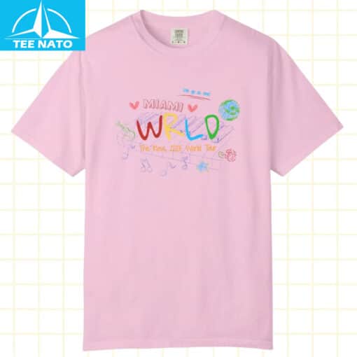 The Rose WRLD Tour 2025 Shirt - Image 4