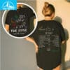 The Rose World Tour 2025 Setlist Fan Shirt