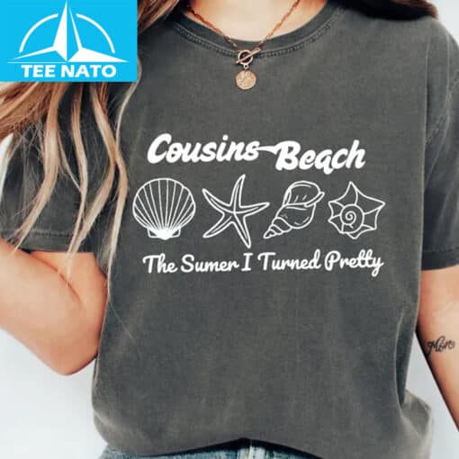 The Summer I Turned Pretty Beach Girl Aesthetic Shirt - Image 2