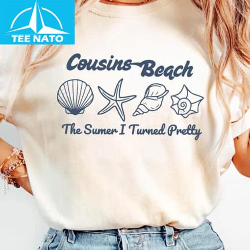 The Summer I Turned Pretty Beach Girl Aesthetic Shirt - Image 3