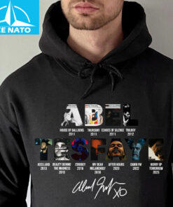 The Weeknd Abel Tesfaye Album History Signature Shirt3