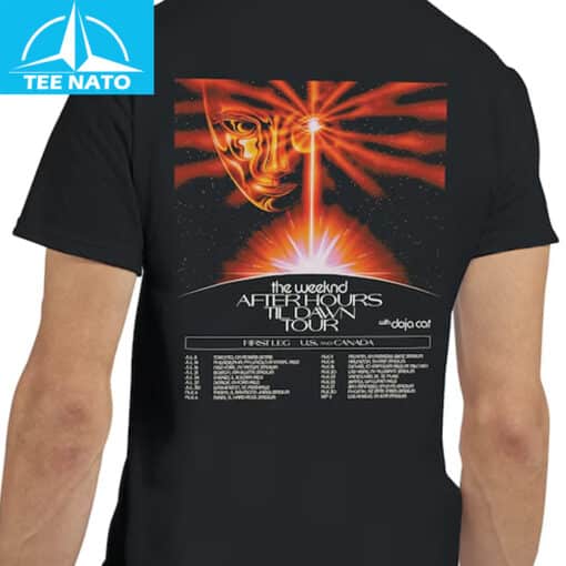 The Weeknd After Hours Til Dawn Tour Doja Cat Concert Shirt - Image 3