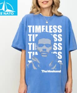 The Weeknd Timeless Album Cover Black Graphic Shirt2 1
