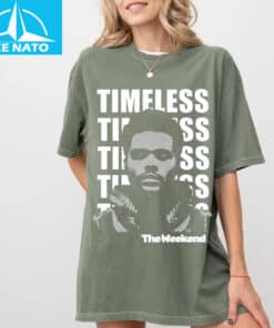 The Weeknd Timeless Album Cover Black Graphic Shirt3 1