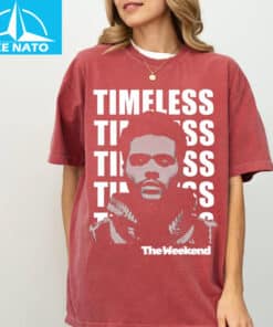 The Weeknd Timeless Album Cover Black Graphic Shirt4 1