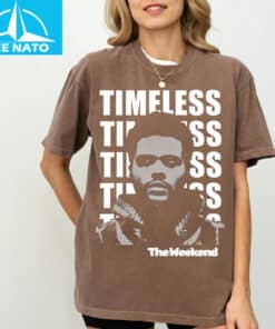 The Weeknd Timeless Album Cover Black Graphic Shirt5 1