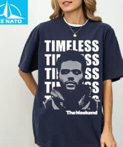 The Weeknd Timeless Album Cover Black Graphic Shirt6 1